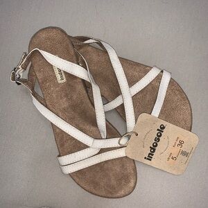 Indosole White Biku Sandal